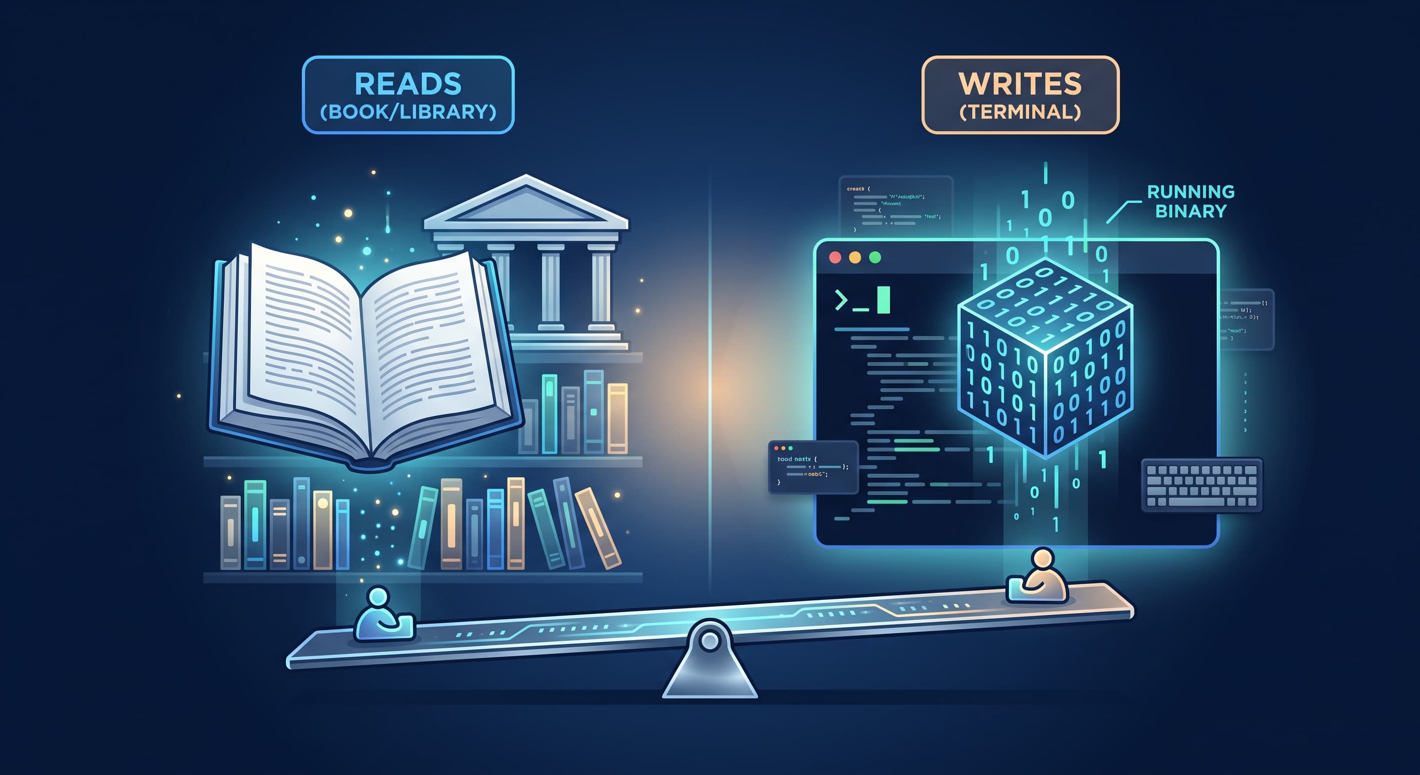 go-git for Reads, exec(git) for Writes: A Pragmatic Git Strategy